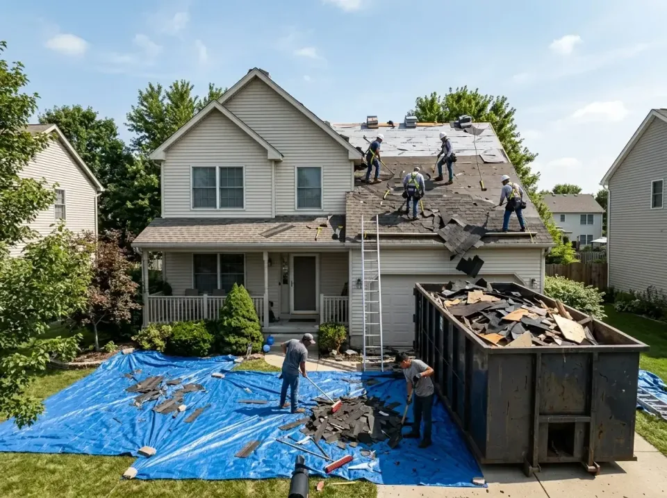 roof-replacement-debris-remova-004 — frequently asked questions, Cheapest Dumpster Rentals in Rayville, LA